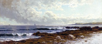  Thompson Canvas - Along the Coast beachside Alfred Thompson Bricher